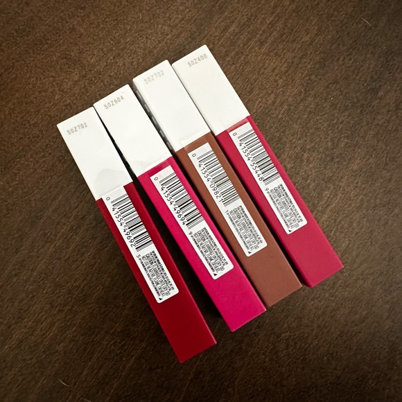 NEW BUNDLE SUPER STAY MATTE INK LIQUID LIPSTICK $52 Value - Picture 2 of 2